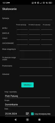 Skalowanie android App screenshot 1